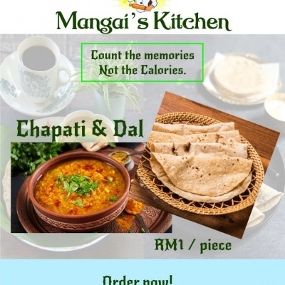 CHAPATI & DHALL