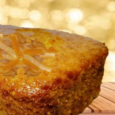 ORANGE MARMALADE CAKE (VEGETARIAN)