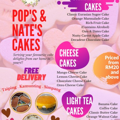 POP'S & NATE'S CAKES