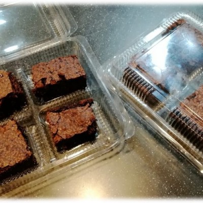 Nutella filled Brownies