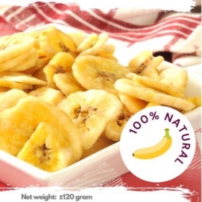 Homemade Crispy Banana Chips 125g