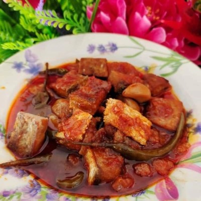 Acar Ikan Talang Masin