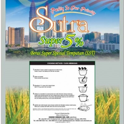 BERAS SUTRA SST 5% 10KG