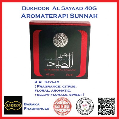 BUKHOOR INCENSE AROMATERAPI SUNNAH DARI ARD AL ZAAFARAN 40 GRAM