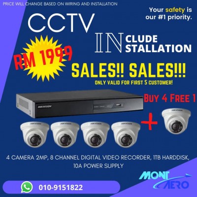 SET CCTV PAKEJ A
