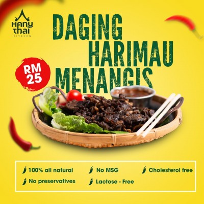 HANY THAI KITCHEN - DAGING HARIMAU MENANGIS