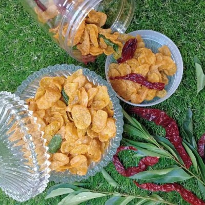 Egg salted cornflakes