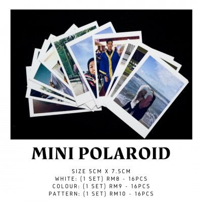 Mini Polaroid (White)