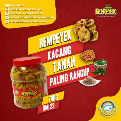 The Crispy Rempeyek - Kacang Tanah