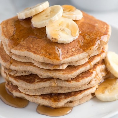 Banana-nana pancakes