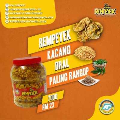 The Crispy Rempeyek - Kacang Dhal