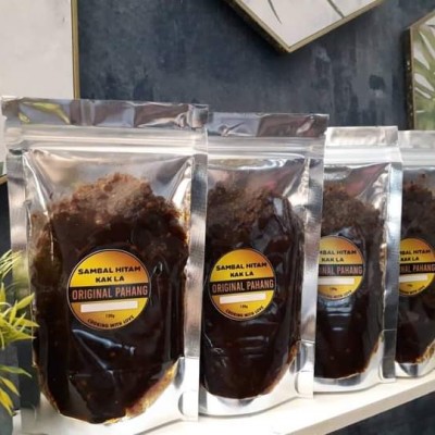 Sambal hitam KAK LA original PAHANG