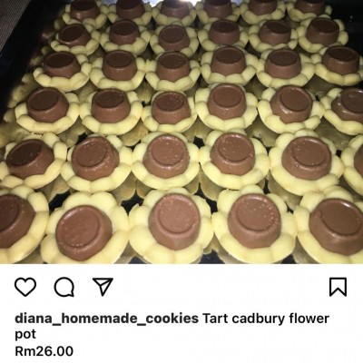 TART CADBURY FLOWER PORT
