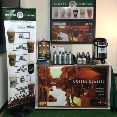 Pakej Pra Usahawan Kiosk Minuman Coffee Classic