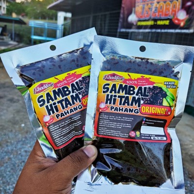 Sambal Hitam Original Pahang ( 120 Gram ) by Spicy Beelis