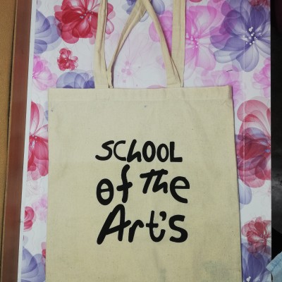 SCHOOL OF THE ART'S TOTE BAG CANVAS