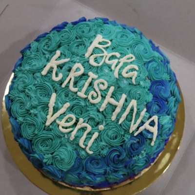 WALNUT BUTTERCREAM BIRTHDAY CAKE