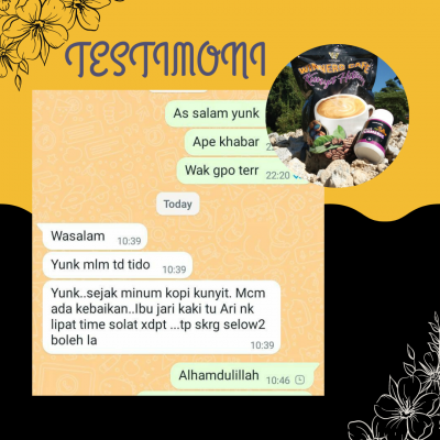 Winners Cafe Kunyit Hitam