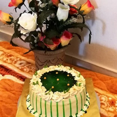 PANDAN GULA MELAKA CAKE