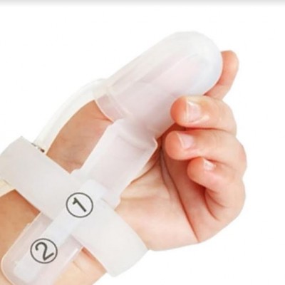 MUMMA BUBBA DR FINGER - BABY TEETHER CHEWABLE THUMB TEETHING NURSING