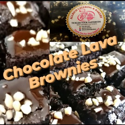 CHOCOLATE LAVA BROWNIES