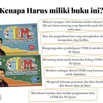Set Buku Meneroka Rahsia STEM Dalam AlQuran