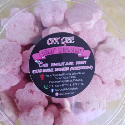 Biskut Bangkit Strawberry