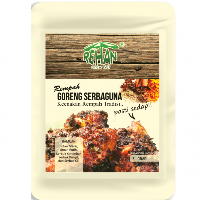REHAN REMPAH GORENG SERBAGUNA (REMPAH PERAPAN)