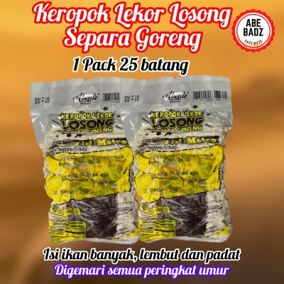 KEROPOK LEKOR LOSONG SEPARA GORENG