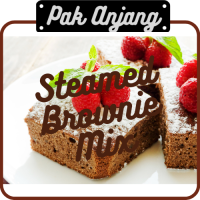 STEAMED BROWNIE MIX 500G