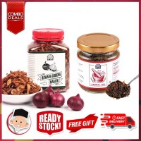 COMBO SEHATI SEJIWA SAMBAL TOK & BAWANG GORENG MAKCIK PREMIUM ORIGINAL TOKMART 310g
