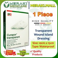 Transparent Wound Dressing | Island Wound Dressing 10cm x 15cm - Curapor (Germany) 1 Piece