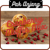 CRANBERRY MUFFIN MIX 500g