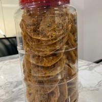 Rempeyek tumpi kacang hijau (balang)
