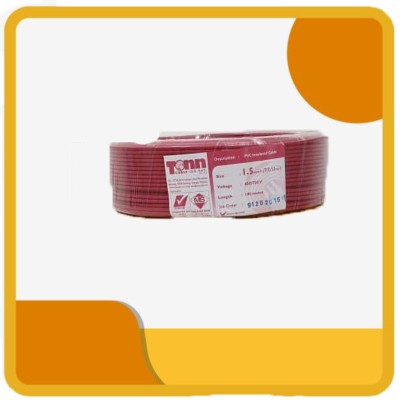 TONN 1.5MM PVC CABLE (RED)