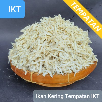 IKAN BILIS JEPUN PUTIH TEMPATAN (500G) LOCAL WHITE JAPAN DRIED ANCHOVIES (500G)