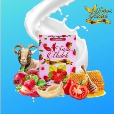 Susu Molek Strawberry 15 sachet
