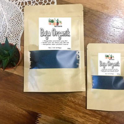 (100g) Organic Fertilizer Baja Humus Kopi in Resealable Pack
