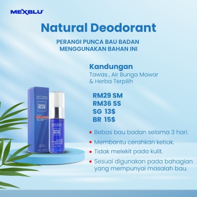 Mexblu Natural Deodorant