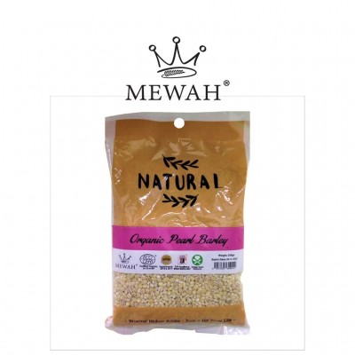 Mewah Organic Pearl Barley 350g (Mewah Barli Organik 350g)