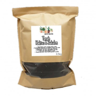 (1.6kg) 10 in 1 Cactus & Succulent Ready Mix Soil in Resealable pack