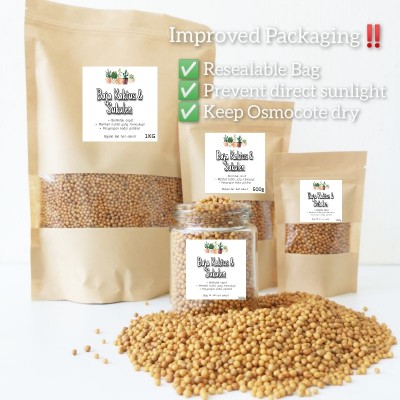 (1KG) Osmocote Slow Release Fertilizer in Resealable Pack - Baja Organik CACTUS & SUCCULENT