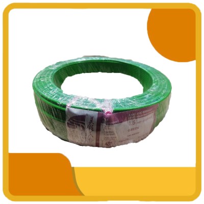 MEGA 1.5MM PVC CABLE (GREEN) 100MTR COIL