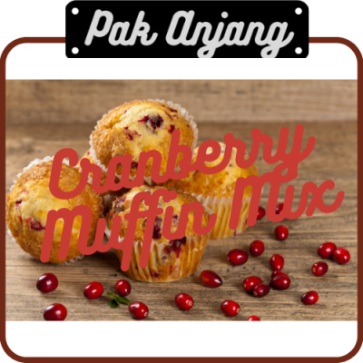 CRANBERRY MUFFIN MIX 500g