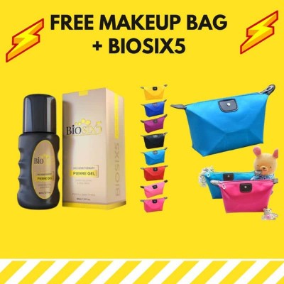 [ BIOSIX5 PIERRE ORIGINAL ] Gel UBAT Penawar Gastrik, Angin Teruk, Gerd, Pedih Ulu Hati, Sakit Dada, Kembong perut