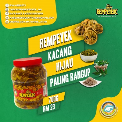 The Crispy Rempeyek - Kacang Hijau