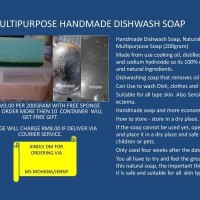 HANDMADE DISHWASH SOAP