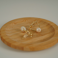 KNOTTY PEARL EARRINGS