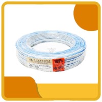 FAJAR 23 014 X 2C TWIN FLAT CABLE (COPPER) -70MTR (BLUE WHITE)