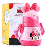 S STEEL 3D DISNEY MINNIE MOUSE KIDS THEMOS VACUUM DRINKING BOTTLE (310ML)